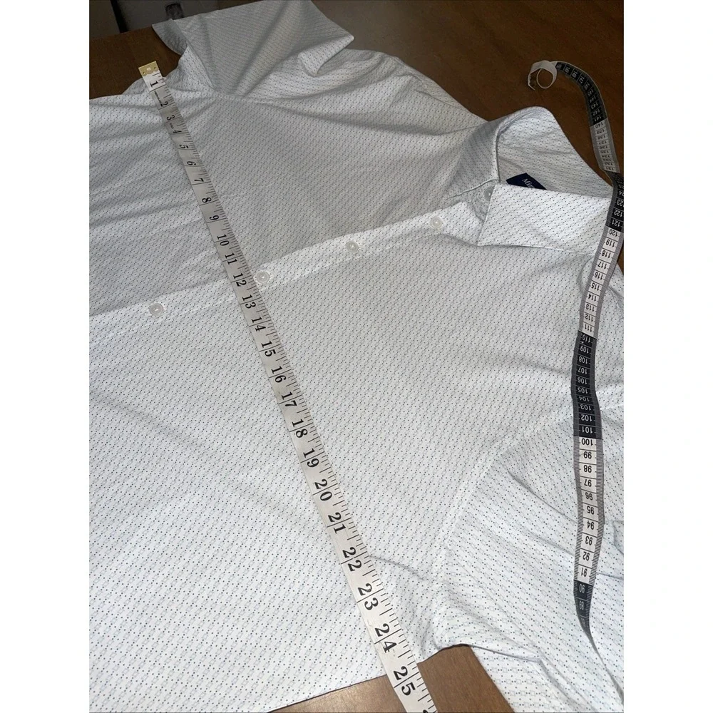 Mizzen + Main Leeward Antimicrobial Performance Silvadur Shirt Men L Classic - Picture 3 of 8